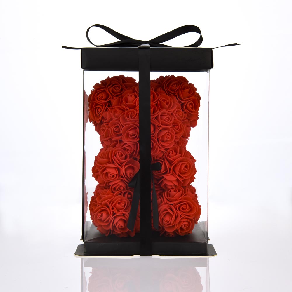 Ruby Red Rose Bear