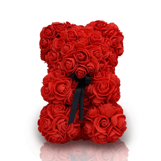Ruby Red Rose Bear