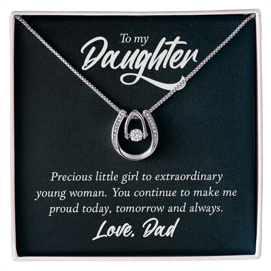 "My Daughter" | Lucky Love Necklace