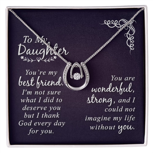 "To My Daughter" | Lucky Love Necklace