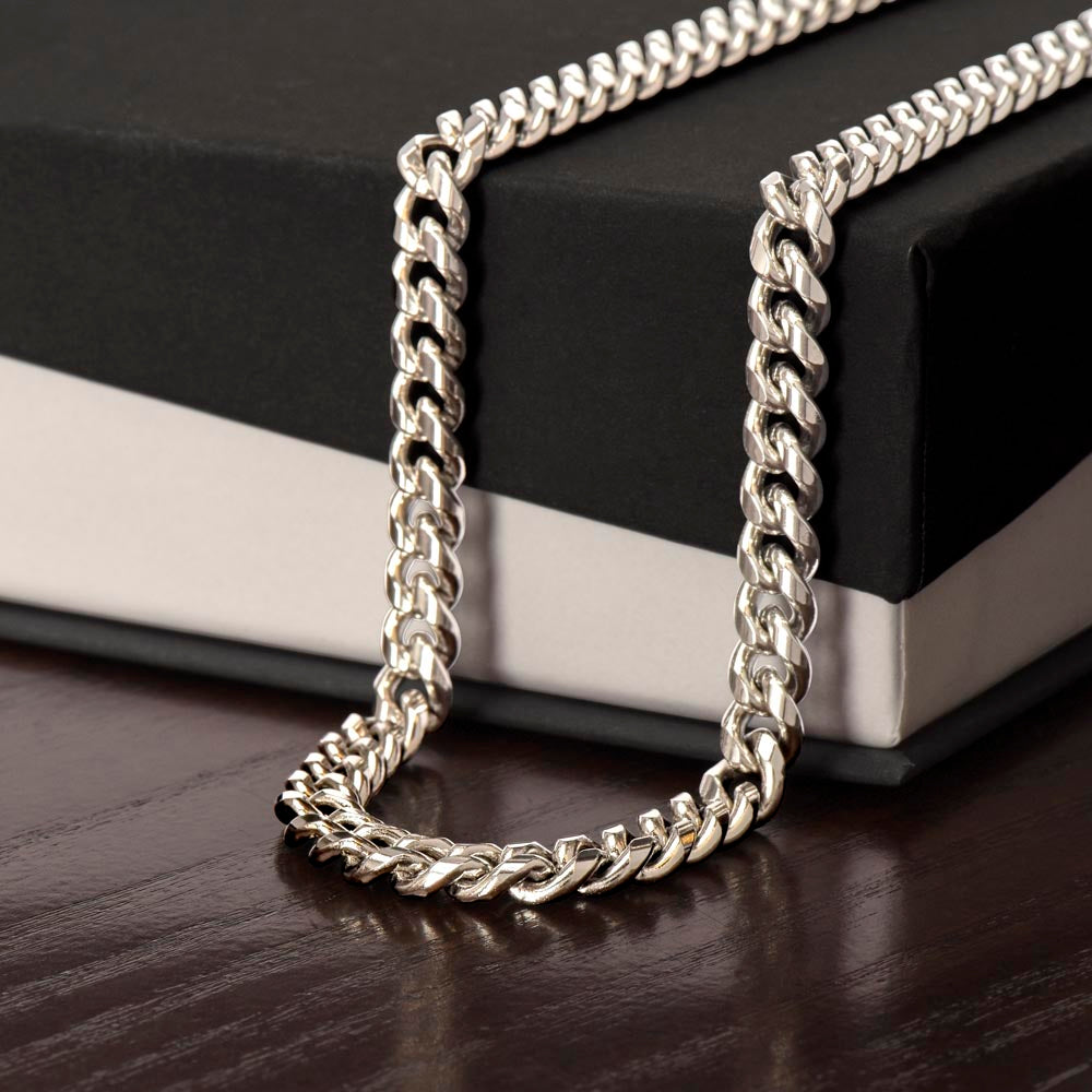 "To My Son" | Cuban Link Chain