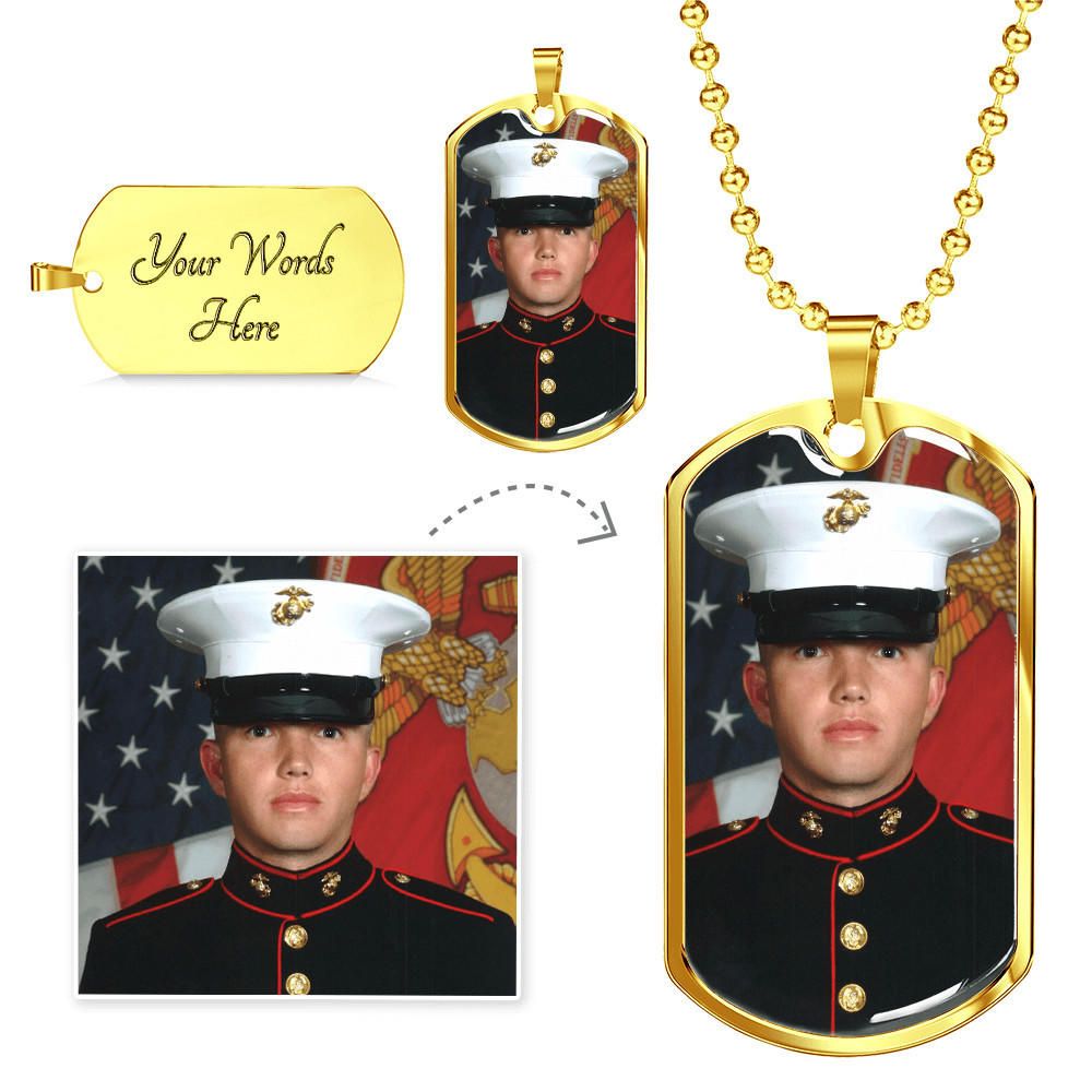Custom Image & Engraving | Dog Tag (Personalize)