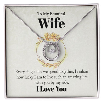 "To My Wife" | Lucky Love Necklace