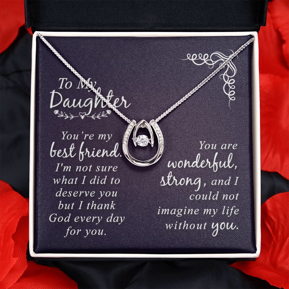 "To My Daughter" | Lucky Love Necklace